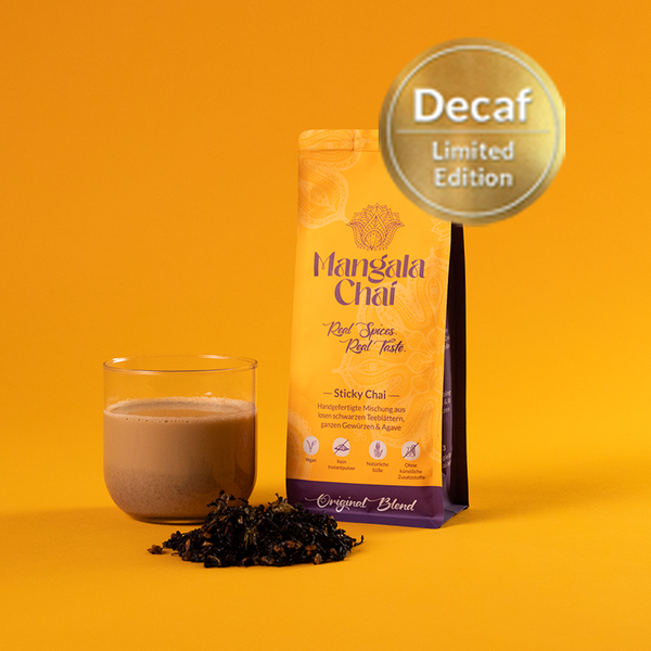 Entkoffeinierter Sticky Chai