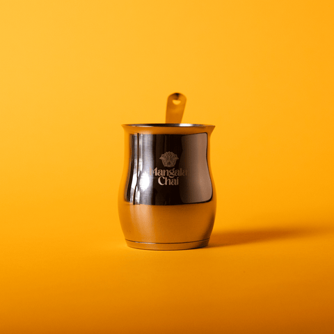 Mangala Chai Pot – hochwertiger Chai Kochtopf aus dem Mangala Chai Set für die perfekte Sticky Chai Zubereitung zuhause